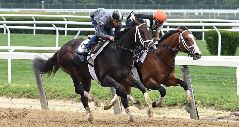 ​Forte, Tapit Trice record final works for G1 Belmont Stakes